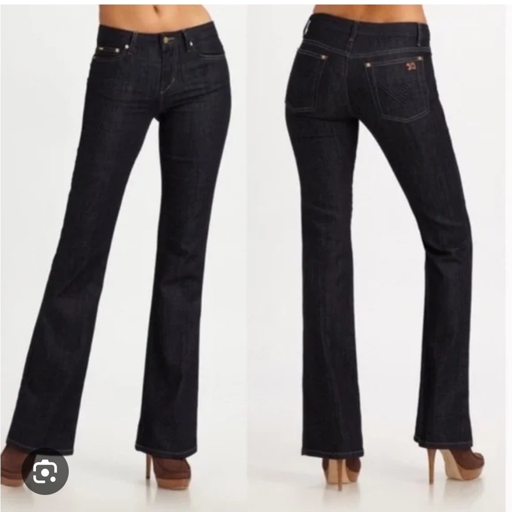 Joe's Jeans Dark Blue Boot Cut Pants